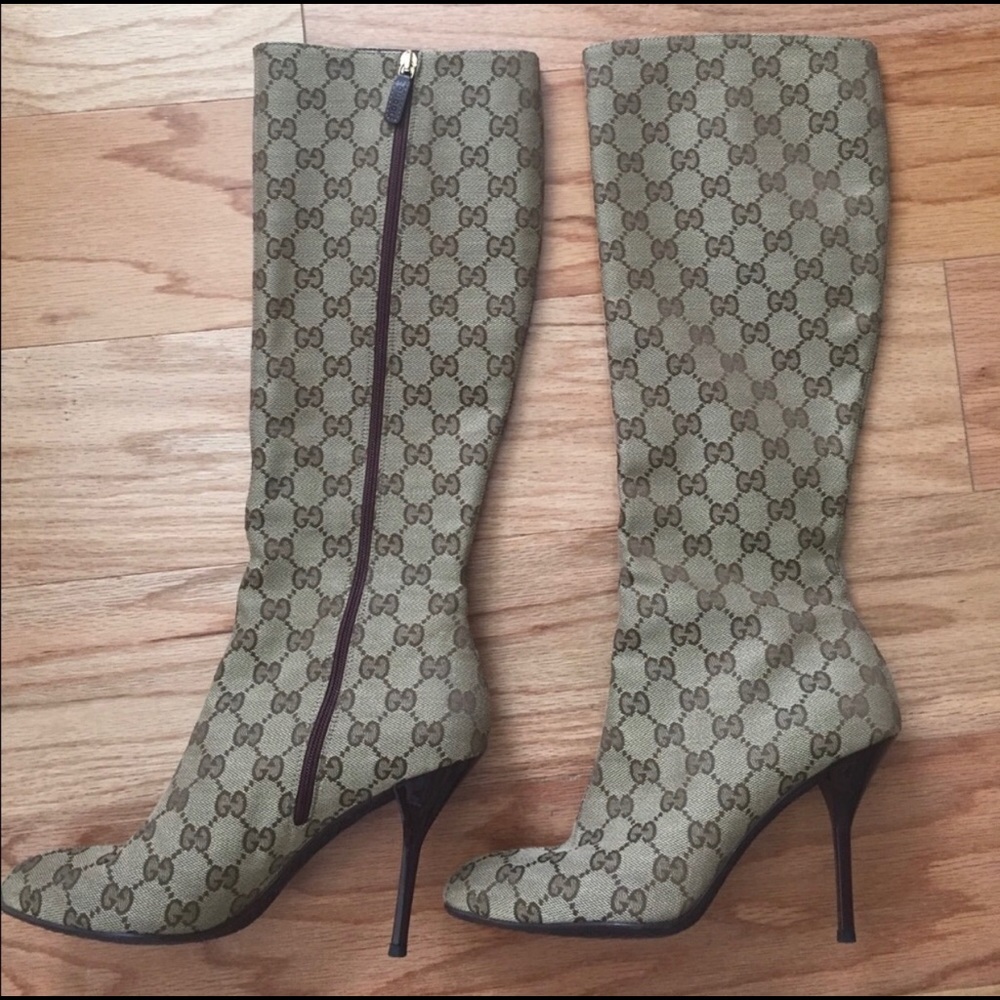 Gucci monogram Women’s boots